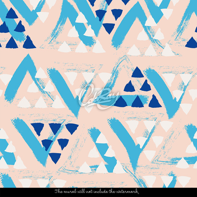 Fotobehang Geschilderd met een kwast