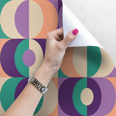 Fotobehang Met een 3D-effect