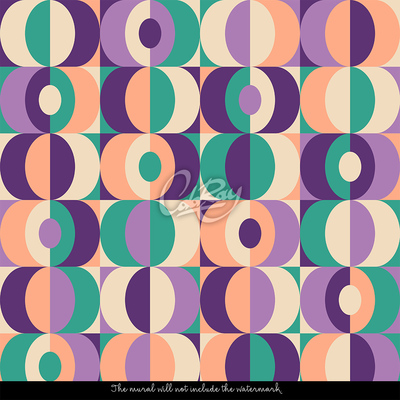 Fotobehang Met een 3D-effect