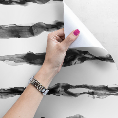 Fotobehang Grijze wazige strepen