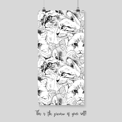 Fotobehang Elegante katten