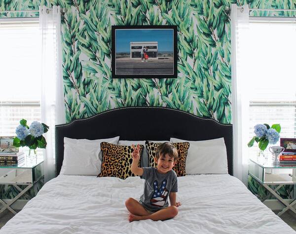 Fotobehang Oleanderbladeren