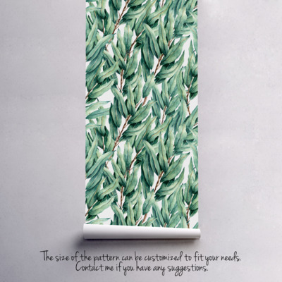 Fotobehang Oleanderbladeren