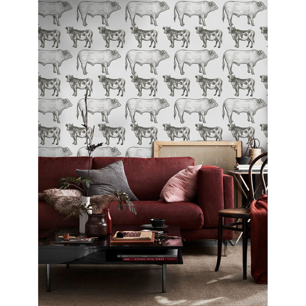 Fotobehang Gezonde koe, gezonde stier