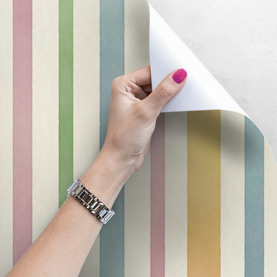 Fotobehang Veelkleurige strepen