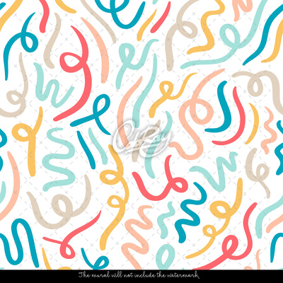 Fotobehang Bloeit en wervelt