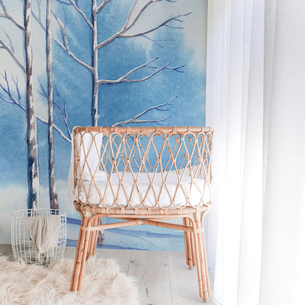 Fotobehang Onder het donsdeken