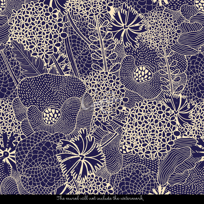 Fotobehang Midzomernachtsgranaatappel