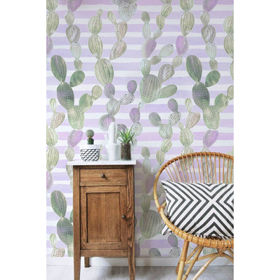 Fotobehang Cactus om ons heen