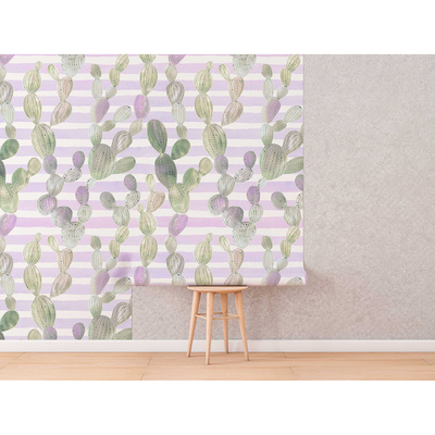 Fotobehang Cactus om ons heen