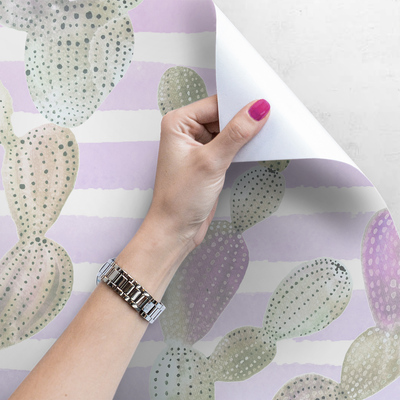 Fotobehang Cactus om ons heen