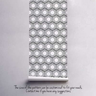 Fotobehang Honingraat