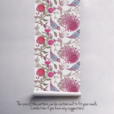 Fotobehang September in de tuin