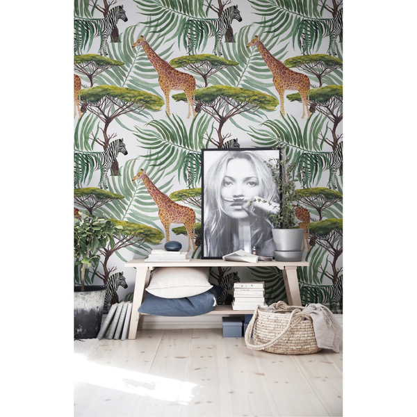 Fotobehang Dieren van de savanne