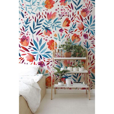 Fotobehang Klaprozen in Boho-stijl