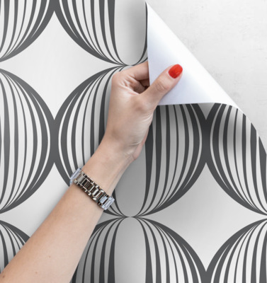 Fotobehang Minimalisme in een cirkel