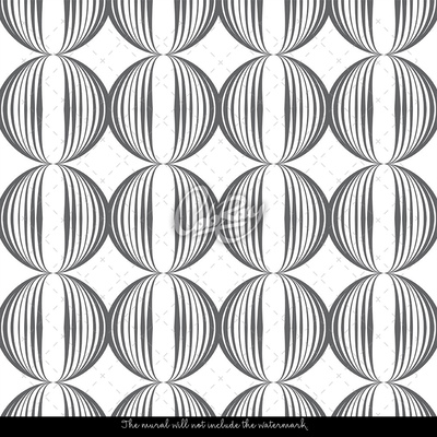 Fotobehang Minimalisme in een cirkel