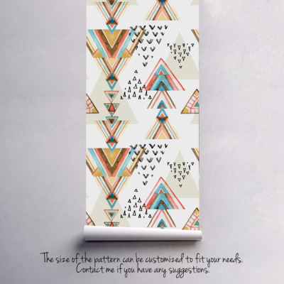 Fotobehang Stamtekens