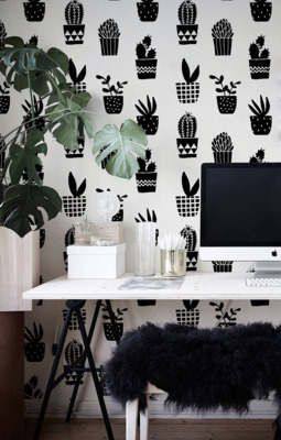 Fotobehang Heren vensterbank