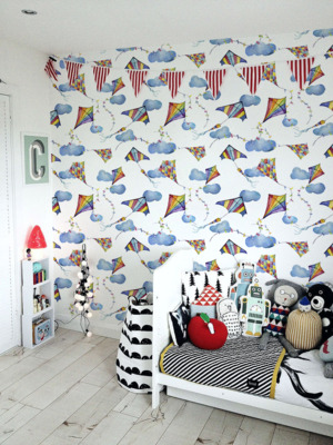 Fotobehang Regenboogvliegers