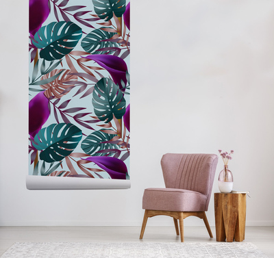 Fotobehang Prachtige planten uit tropische wouden