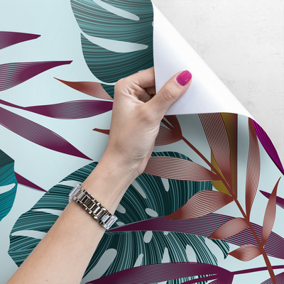 Fotobehang Prachtige planten uit tropische wouden