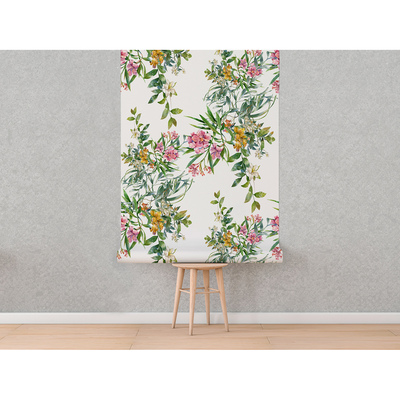 Fotobehang Bloeiende bomen in hun pracht