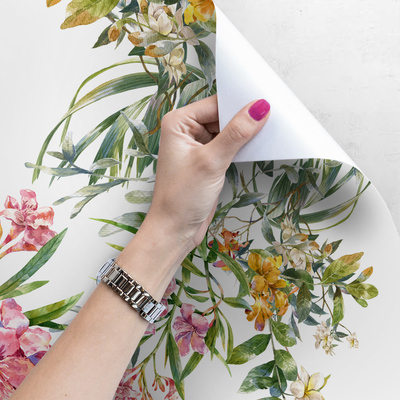 Fotobehang Bloeiende bomen in hun pracht