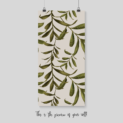 Fotobehang Filigraanbladeren