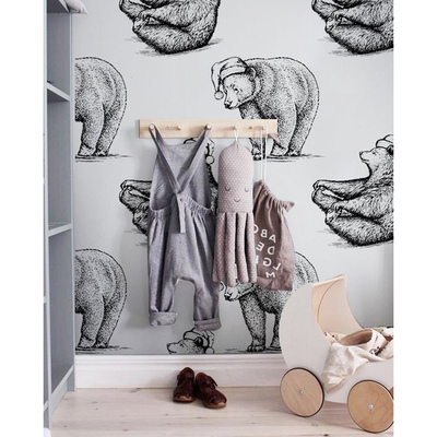 Fotobehang Welterusten mijn Teddybeer