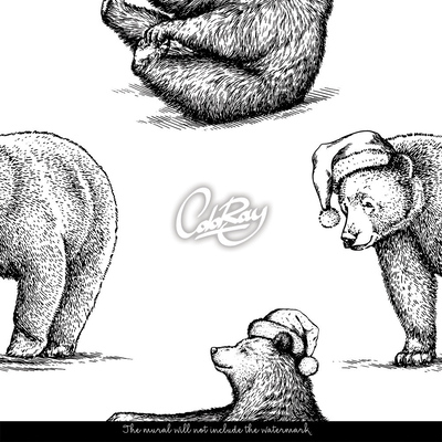 Fotobehang Welterusten mijn Teddybeer