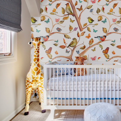 Fotobehang In het lentebos