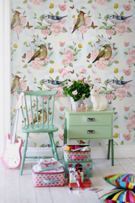 Fotobehang Doornige struikvogels