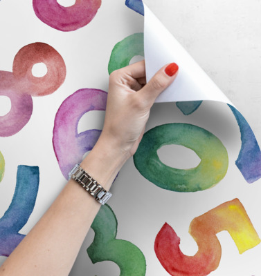 Fotobehang Regenboog Wiskunde