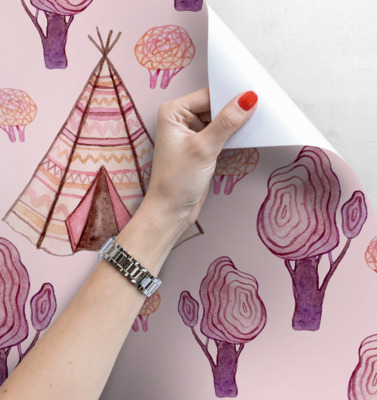 Fotobehang Indiaans dorp