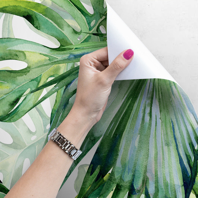 Fotobehang Dichte paradijselijke jungle