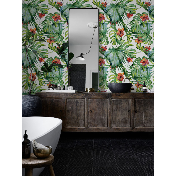 Fotobehang Hawaiiaanse hoek