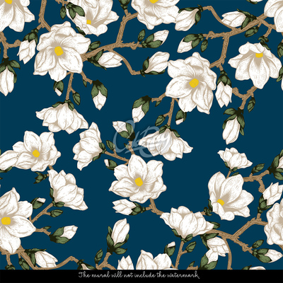 Fotobehang Onder de kersenlucht