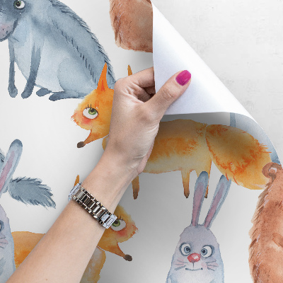 Fotobehang Schattige slimme dieren