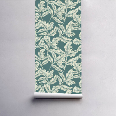 Fotobehang Acanthusbladeren