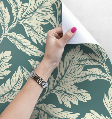 Fotobehang Acanthusbladeren