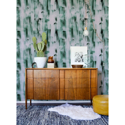 Fotobehang Ontwerper Penseelstreek