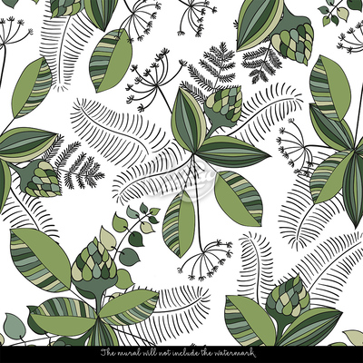 Fotobehang Sprookjesachtige jungle