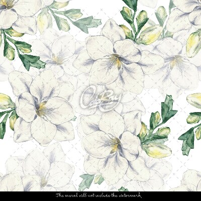 Fotobehang De buitenaardse geur van freesia