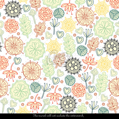 Fotobehang Vrolijke lente