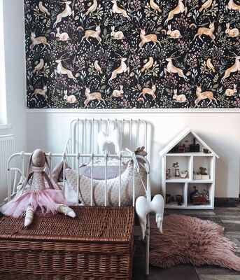 Fotobehang In het betoverde bos