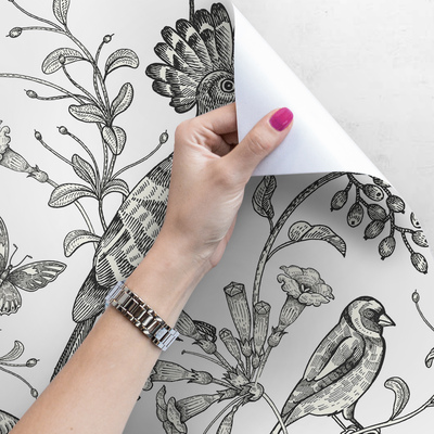 Fotobehang Zacht vogelgezang