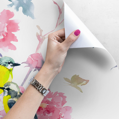 Fotobehang Lente Notitie