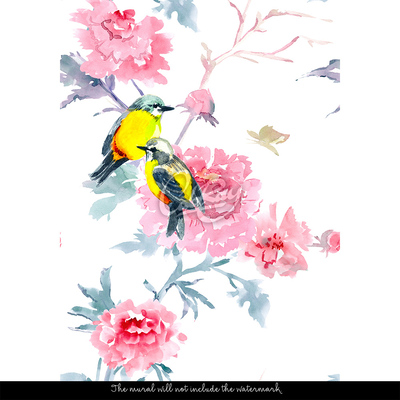 Fotobehang Lente Notitie