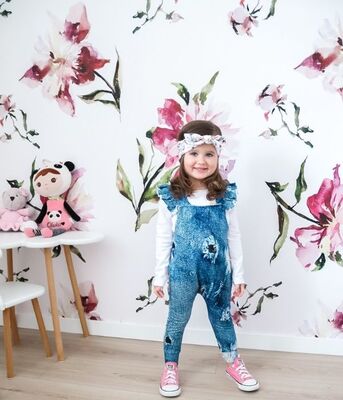 Fotobehang Gekke Pioenrozen